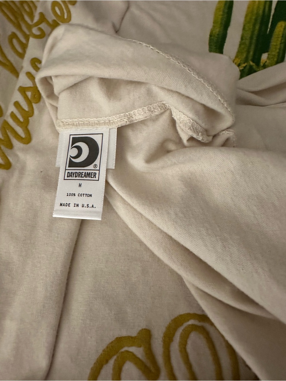 NWT Daydreamer Crew Neck Coachella Long Sleeve Shirt, M - Picture 13 of 13